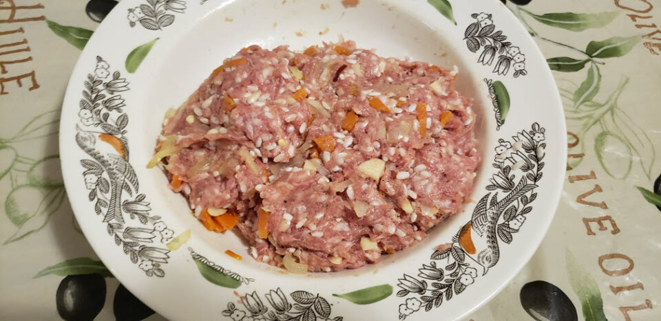 Фаршированный перец в духовке - готовая начинка с фаршем